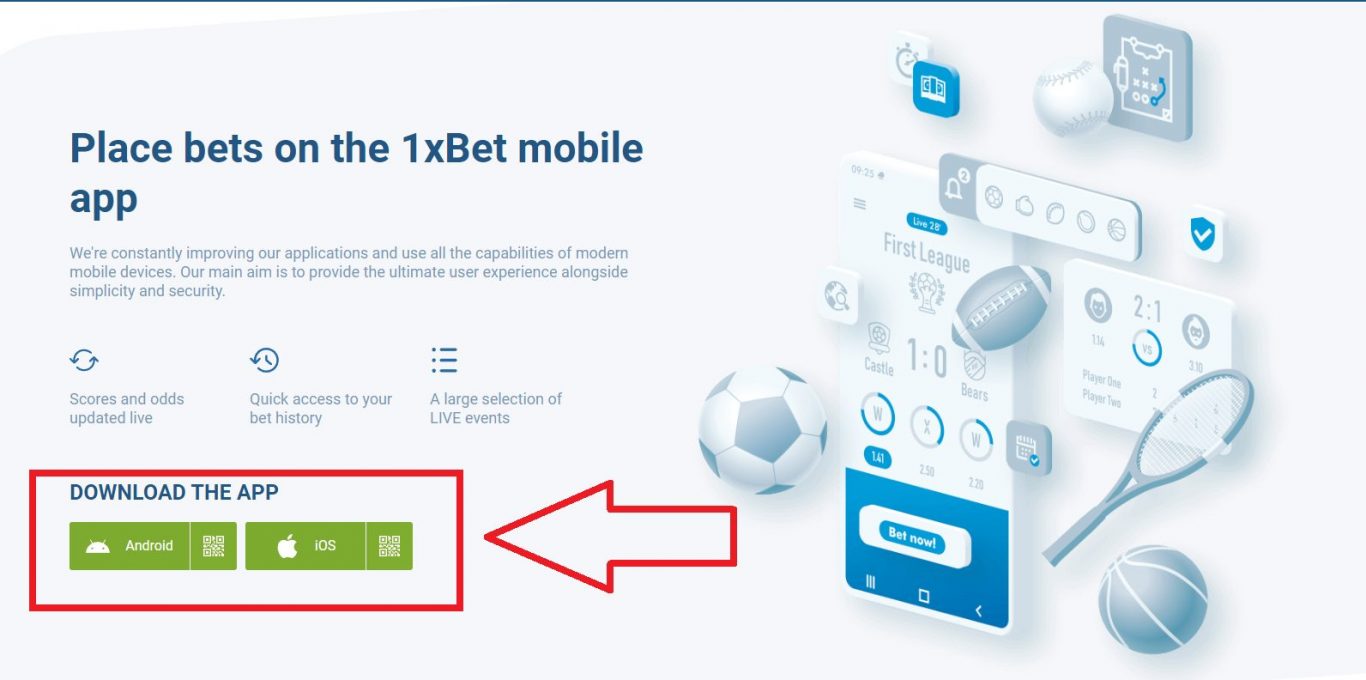 1xBet APK Download from the Official 1xBet Platform
